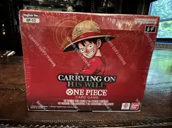 One Piece Carrying On His Will OP-13 Booster Box Factory Sealed English - Image 5