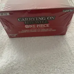 One Piece TCG: Carrying On His Will Booster Box (OP-13) SEALED NEW English - Image 2