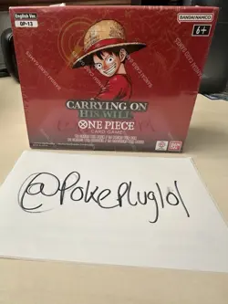 One Piece OP-13 Carrying On His Will Booster Box English - Brand New Sealed - Image 1