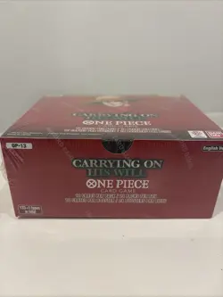 One Piece Card Game Carrying On His Will OP-13 Booster Box English Sealed - Image 2