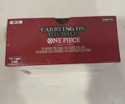One Piece Card Game Carrying On His Will OP-13 Booster Box English Sealed - Image 3