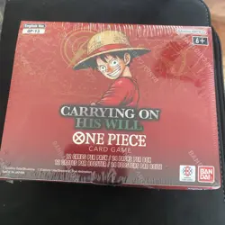 OP-13 Booster Box Carrying on His Will English FACTORY SEALED One Piece WAVE 1 - Image 1