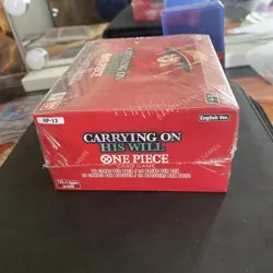 OP-13 Booster Box Carrying on His Will English FACTORY SEALED One Piece WAVE 1 - Image 4
