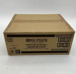 OP-13 One Piece Carrying On His Will English Booster 12-Box Case Sealed OP13 - Image 1