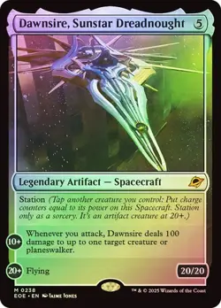 Dawnsire, Sunstar Dreadnought *Foil* - EOE - NM - Magic The Gathering - MTG - Image 1