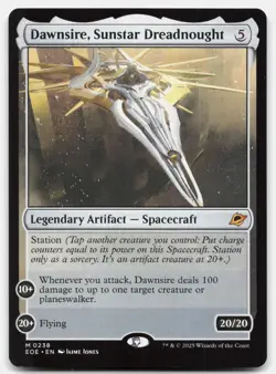 Dawnsire, Sunstar Dreadnought - NM - EOE Edge of Eternities # 238 - MTG Magic - Image 1