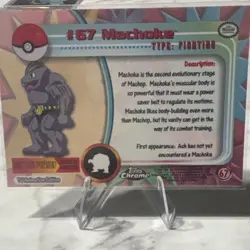 Topps Topps Chrome TV Animation Edition Pokemon Machoke #67 Trading Card - Image 2