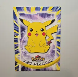 Topps Pokemon - Pikachu #25 | TV Animation Edition | 1999 EN - Image 1