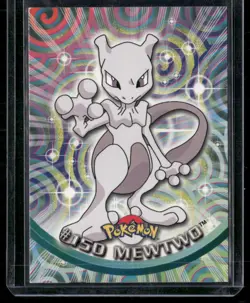 2000 Topps Pokemon TV Animation Edition Mewtwo #150 Nintendo PC5 - Image 1