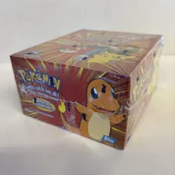 1999 Pokemon TOPPS Series 1 Booster Box TV Animation Edition Official SEALED - Image 2