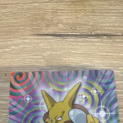 Topps Pokemon TV Animation Edition Alakazam #65 English 1999 Card - Image 2