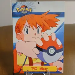 Topps Pokemon TV Animation Edition Non-Sport Trading Card Misty TV3 English 1999 - Image 1