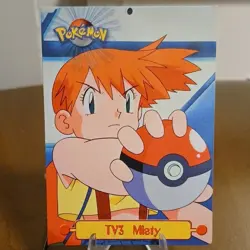 Topps Pokemon TV Animation Edition Non-Sport Trading Card Misty TV3 English 1999 - Image 2