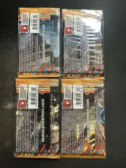 Pokemon Black & White Plasma Blast Booster Pack Set of 4 - Image 2