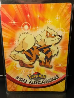 Arcanine #59 - Topps Pokemon TV Edition Series - 1999 - LP - Pokemon Card - Image 1