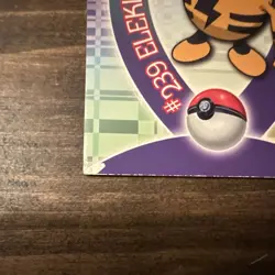 Topps Pokemon TV Animation Edition Elekid #239 59/62 Sticker card English 2001 - Image 5