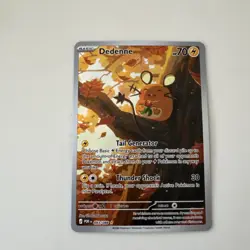 Pokemon TCG Dedenne Illustration Rare (093/088) Perfect Order Near Mint - Image 1