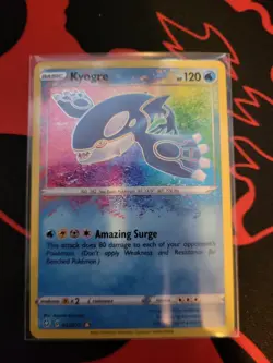 Pokemon TCG Kyogre Shining Fates Holo Card 021/072 Amazing Rare, Mint - Image 1
