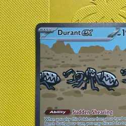 MINT Durant ex 236/191 Special Illustration Rare Surging Sparks Pokemon TCG - Image 2
