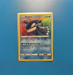 Pokemon TCG Kyogre Shining Fates Holo Card 021/072 Amazing Rare, Near Mint - Image 1