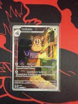 Pokemon TCG 099/088 Raticate Illustration Rare Perfect Order | Near Mint! - Image 1