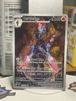 Pokemon TCG Surging Sparks Ceruledge 197/191 Illustration Rare Near Mint - Image 1