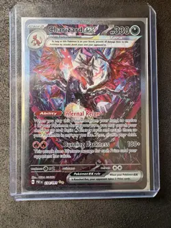 Pokemon TCG Charizard EX Paldean Fates Sir 234/091 Near Mint Condition - Image 4