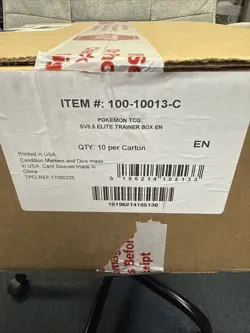 *POKEMON* - Prismatic Evolutions 10x ETB Elite Trainer Box Case. New & Sealed ⭐ - Image 5