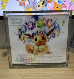 Prismatic Evolutions Pokemon Center ETB Elite Trainer Box New Sealed (with Case) - Image 1