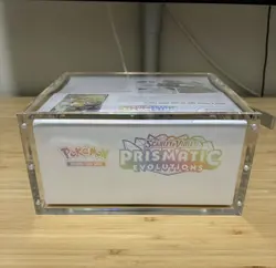 Prismatic Evolutions Pokemon Center ETB Elite Trainer Box New Sealed (with Case) - Image 5