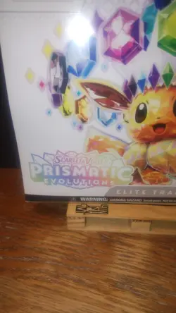 Pokemon Scarlet & Violet Prismatic Evolutions Elite Trainer Box ETB - New/Sealed - Image 2