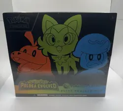 Pokemon Center Exclusive Paldea Evolved Elite Trainer Box ETB Sealed - Image 1