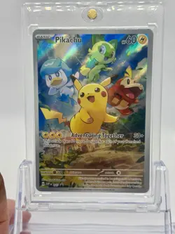 Sealed Pikachu Pokemon Center Promo SVP 027 Paldea Evolved PC ETB Pokemon TCG 🔥 - Image 4