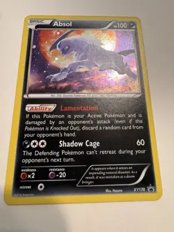 Absol Cosmos Holo XY178 2016 Black Star Promo Pokemon Card NM/M - Image 1