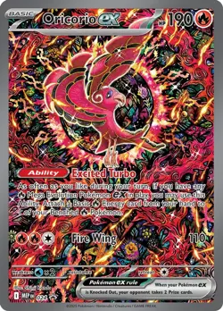 Oricorio ex 024 Holo Promo ME: Mega Evolution Promo Pokemon Near Mint - Image 3