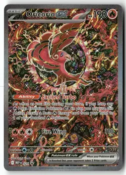 Oricorio ex 024 Holo Promo ME: Mega Evolution Promo Pokemon Near Mint - Image 1