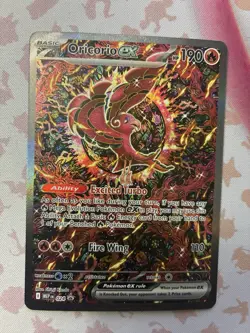 Pokemon TCG Oricorio ex #024 Mega Evolution Black Star Promo UPC Holo NM - Image 1