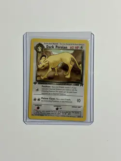 Pokemon TCG Dark Persian Team Rocket 42/82 1st Edition 2000 - Image 2