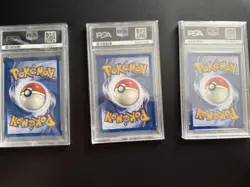 Pokemon TCG 1st Edition Dark Dragonite - Dark Dragonair - Dratini PSA9 Bundle - Image 2
