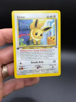 LP Eevee 38 1st Edition Neo Discovery Uncommon Pokemon TCG - Image 1