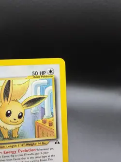 LP Eevee 38 1st Edition Neo Discovery Uncommon Pokemon TCG - Image 4
