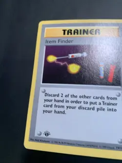 Pokemon TCG Base Set Shadowless 1st Edition Item Finder Card 74/102 - Image 5