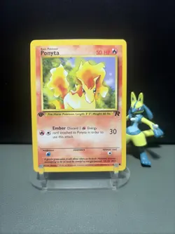 Ponyta 64/82 - Team Rocket Common - 1ST EDITION - Pokemon TCG - Image 1