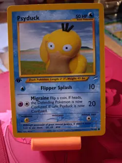 Pokemon TCG Neo Destiny 1st Edition Psyduck Card 79/105 2002 - Image 3