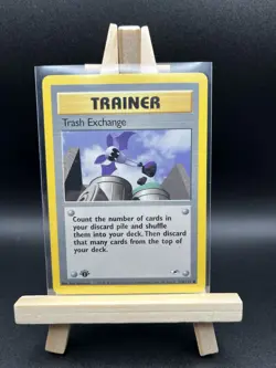 Pokemon TCG Trash Exchange Gym Heroes 126/132 Regular 1st Edition Common - Image 1
