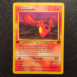Pokemon Charmander TCG Team Rocket Series 50/82 1st Edition - Image 1
