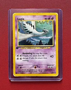 Lugia 1st Edition Neo Revelation 20/64 Rare English 2000 Pokemon TCG 90HP - Image 1