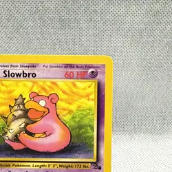 Pokemon TCG Slowbro Fossil 43 Regular 1st Edition Uncommon - Image 4
