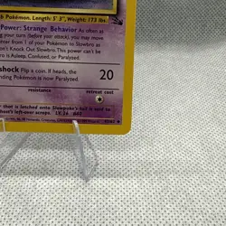 Pokemon TCG Slowbro Fossil 43 Regular 1st Edition Uncommon - Image 5