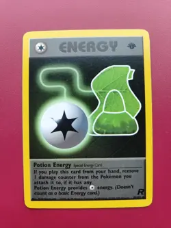 Pokemon TCG Potion Energy Rocket 1st Edition Uncommon 82/82 - Near Mint NM - Image 1